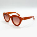 Lunettes de soleil Emmanuelle Khanh orange à verres dégradés à Bruxelles