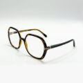 Monture optique Tom Ford ronde écaille et métal à Bruxelles
