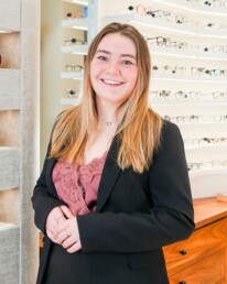 Natacha Boulengier, optométriste et orthoptiste chez Churchill Optique à Uccle