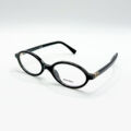 Monture optique Miu Miu noire de forme ovale à Bruxelles